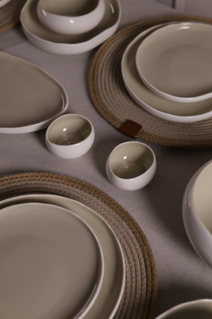 CREAMY ORBIT dinner set 30 pcs
