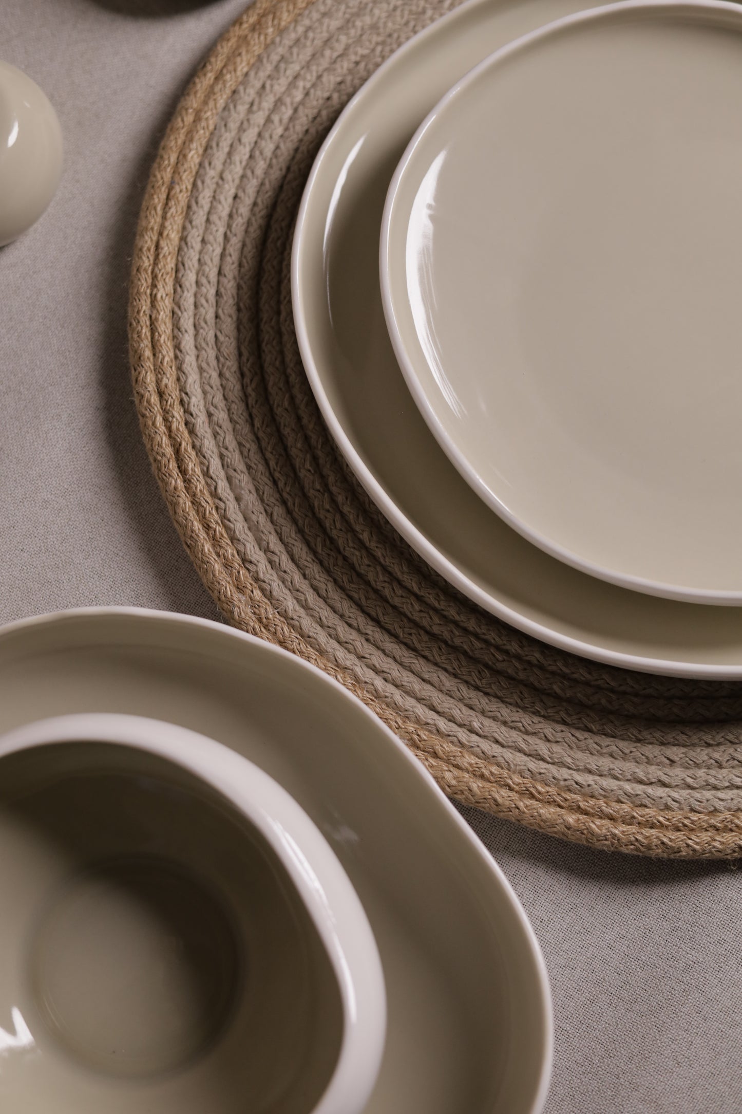 CREAMY ORBIT dinner set 30 pcs