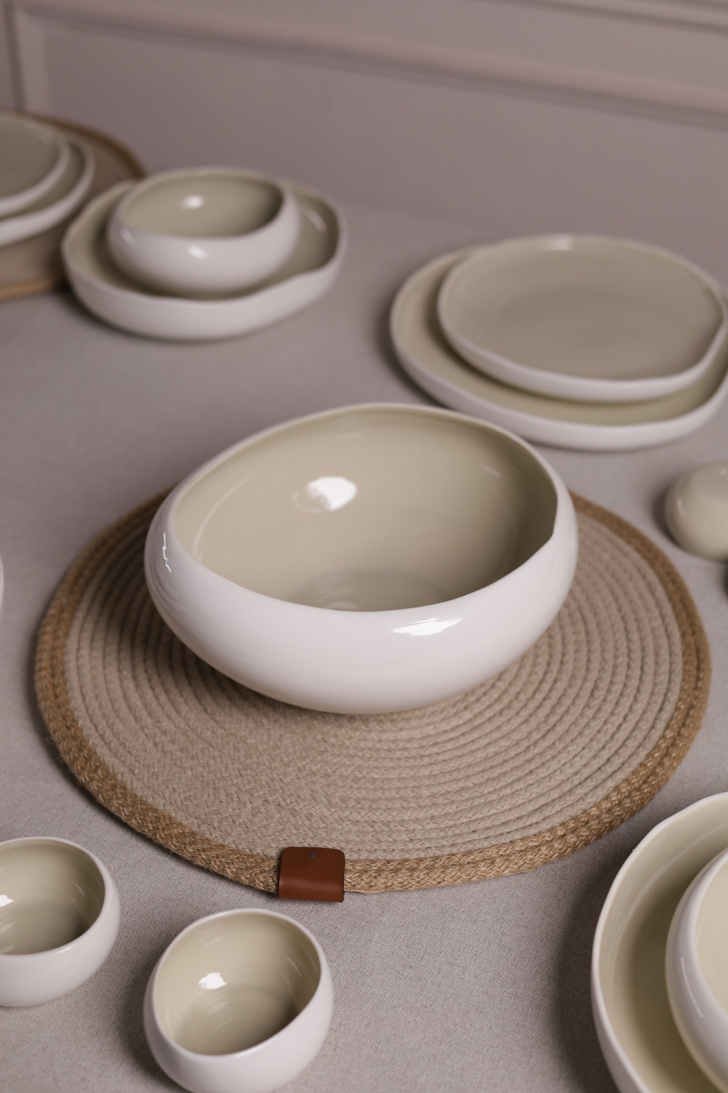 CREAMY ORBIT dinner set 30 pcs