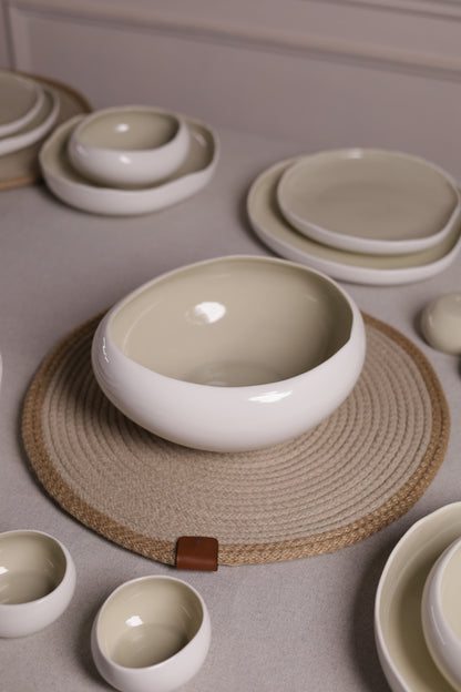 CREAMY ORBIT dinner set 30 pcs