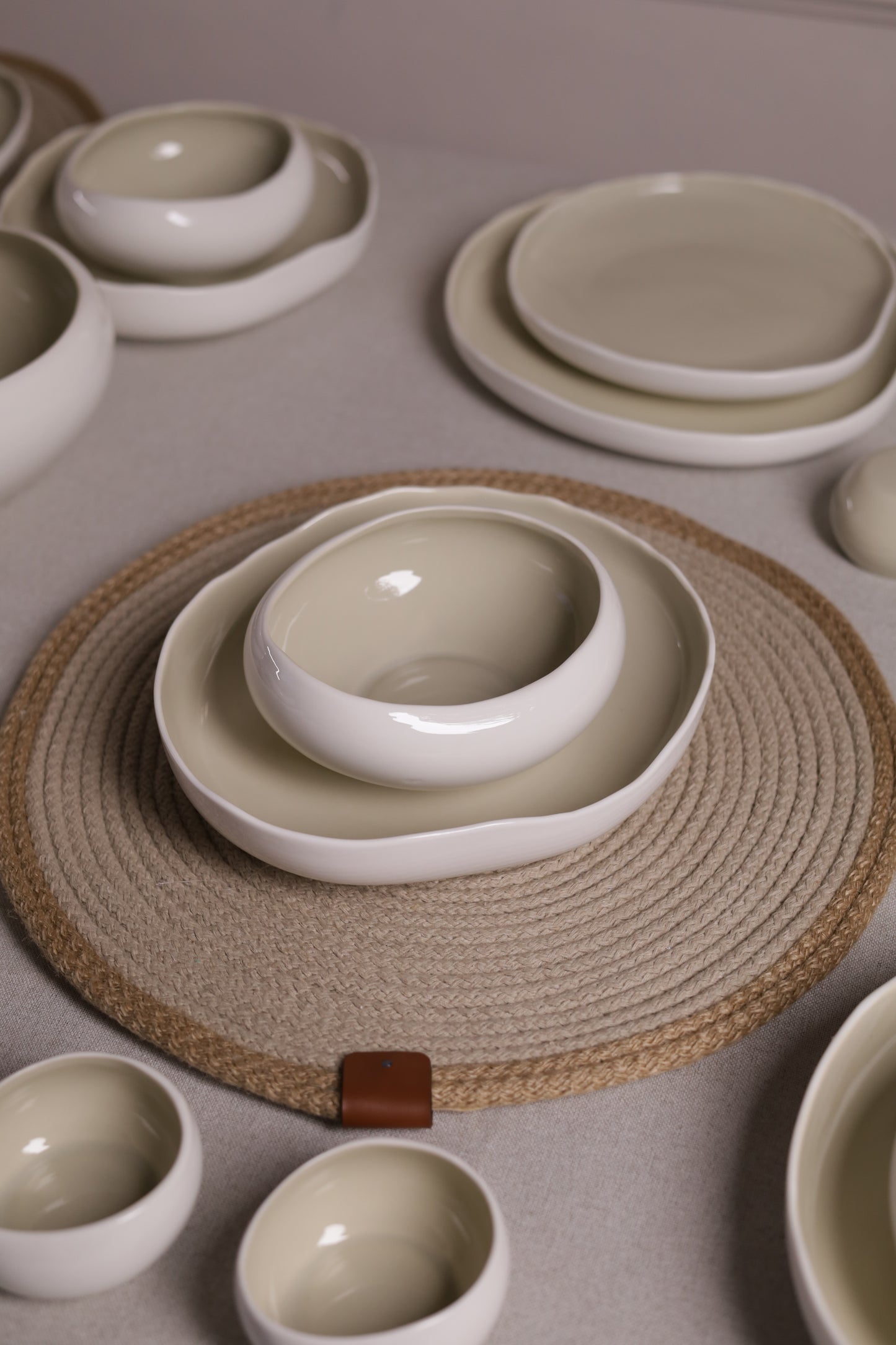 CREAMY ORBIT dinner set 30 pcs