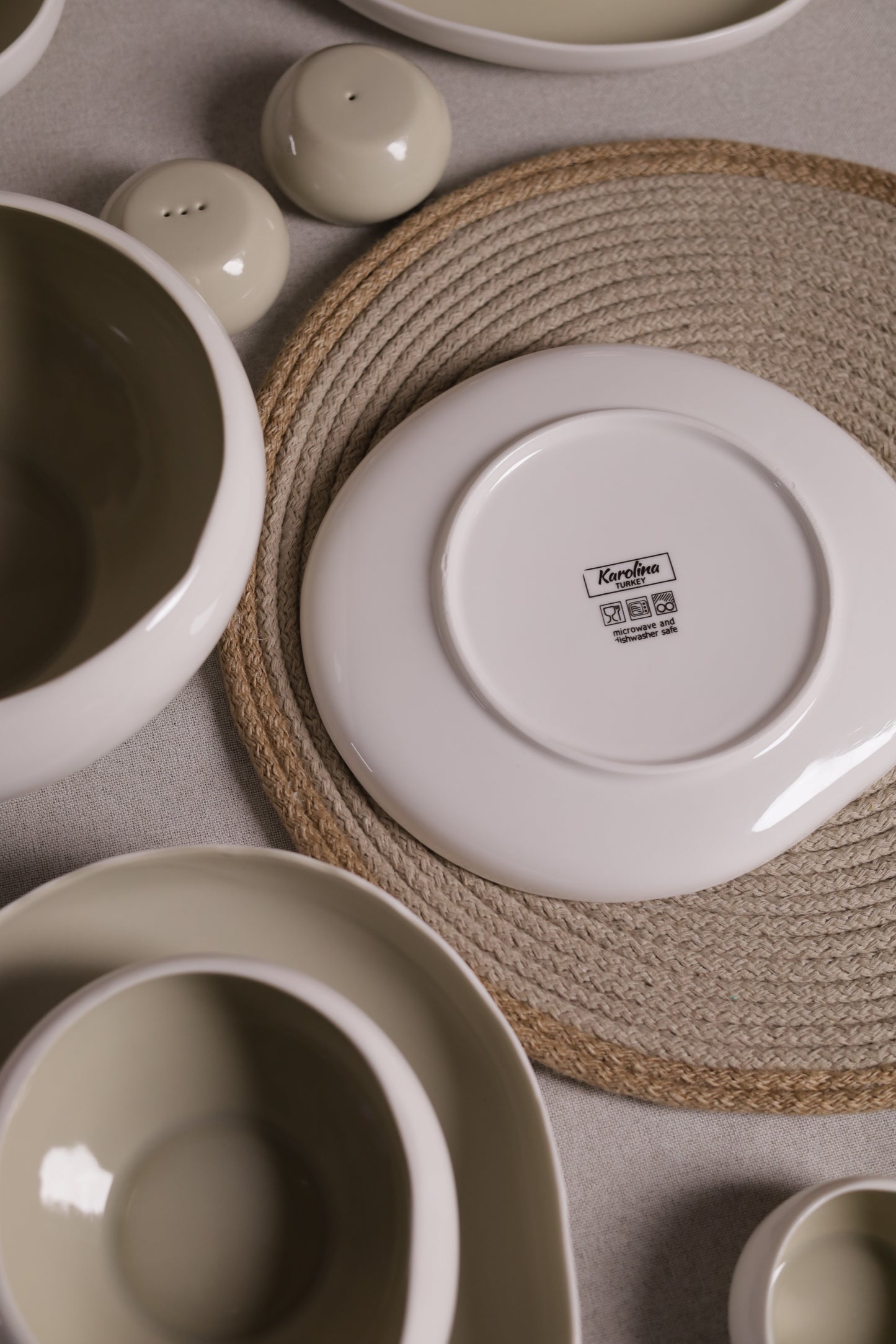 CREAMY ORBIT dinner set 30 pcs