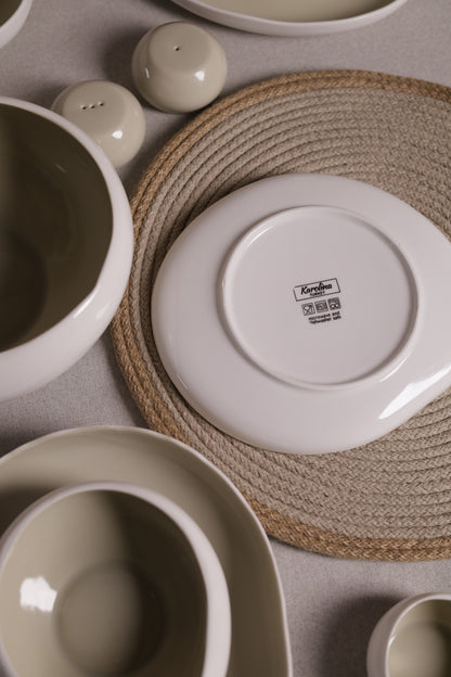 CREAMY ORBIT dinner set 30 pcs