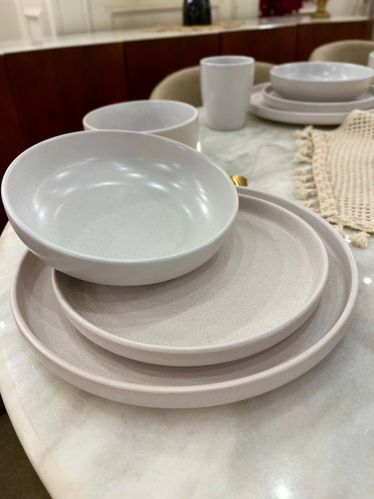 WHITE GAIA dinner set 30 pcs
