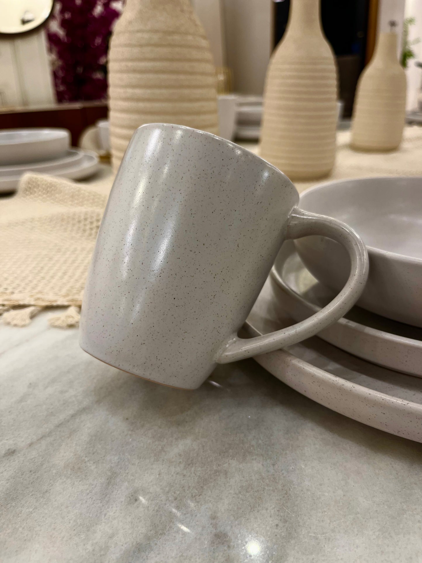 WHITE GAIA dinner set 30 pcs
