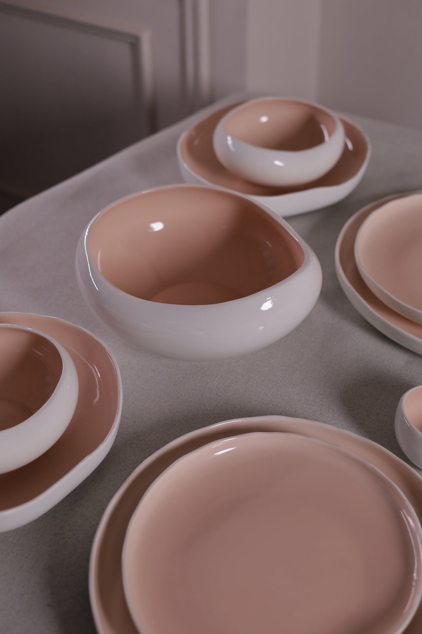 PINKY ORBIT dinner set 30 pcs