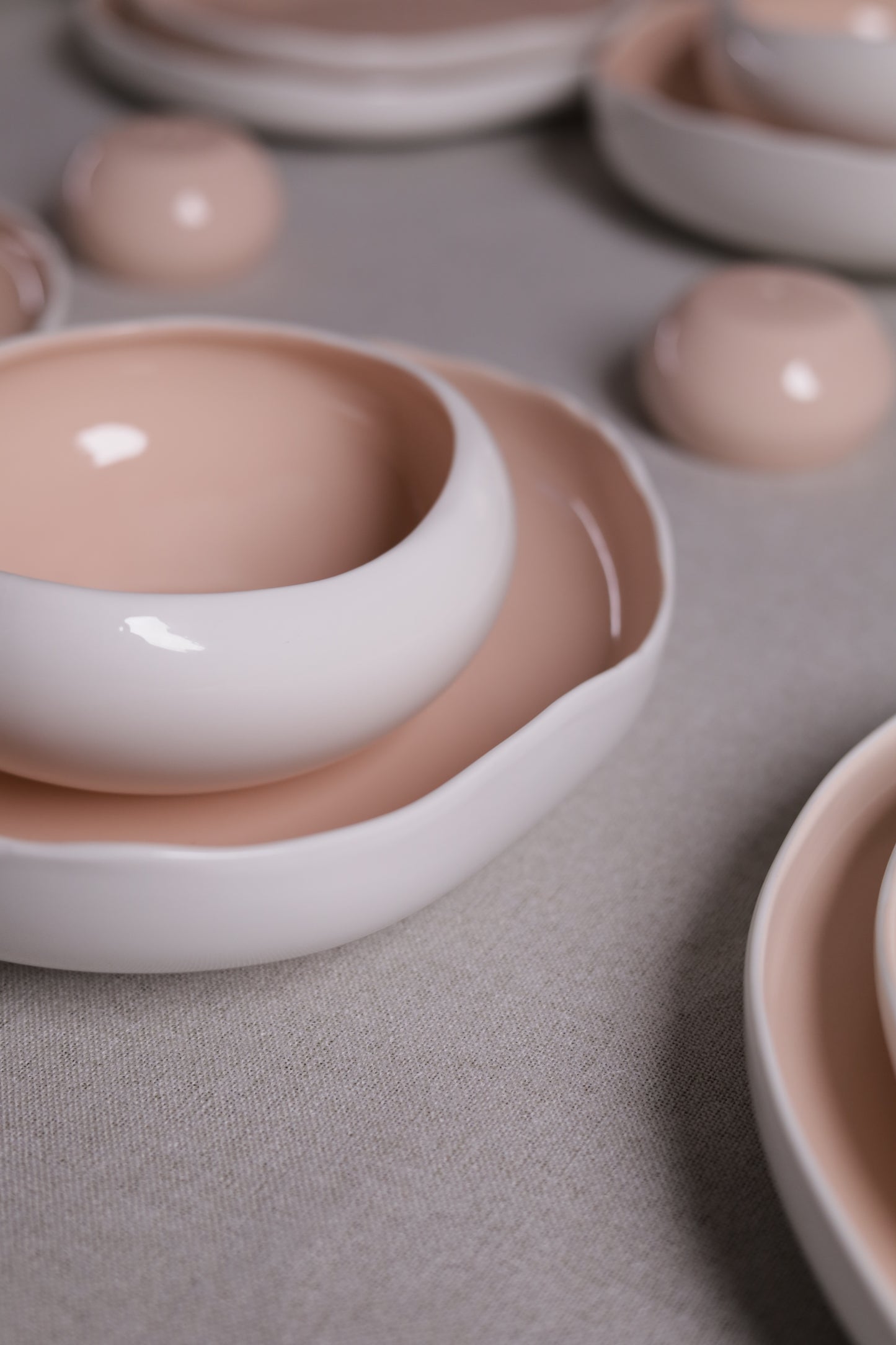 PINKY ORBIT dinner set 30 pcs