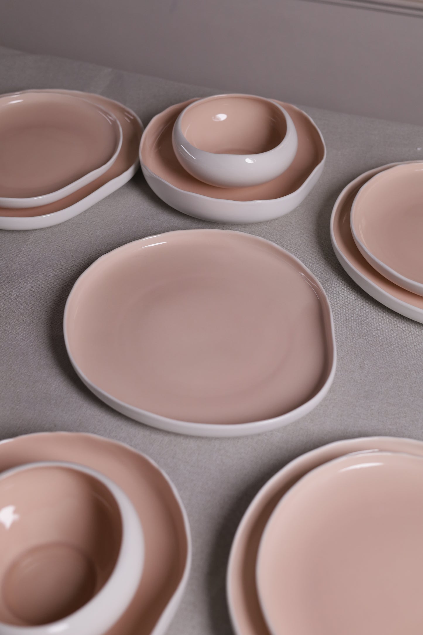 PINKY ORBIT dinner set 30 pcs
