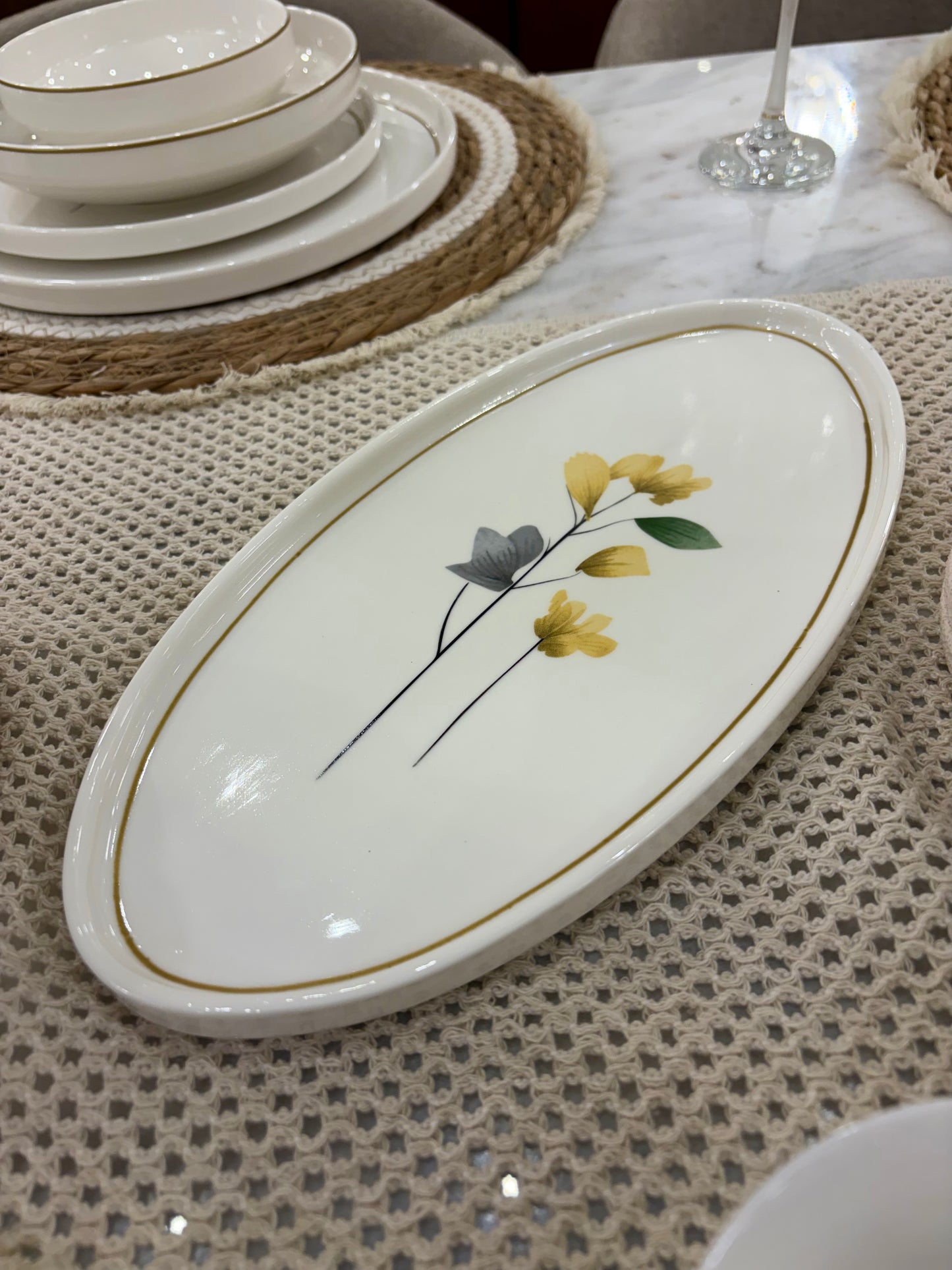 FLOREA dinner set 30 pcs