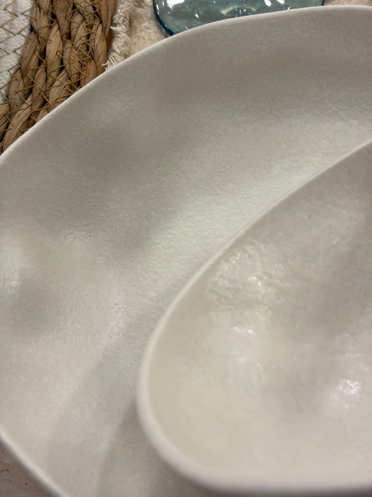 MATT ICE WHITE dinner set 24 pcs