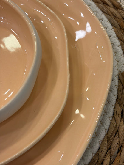 SHINY PEACH dinner set 26 pcs