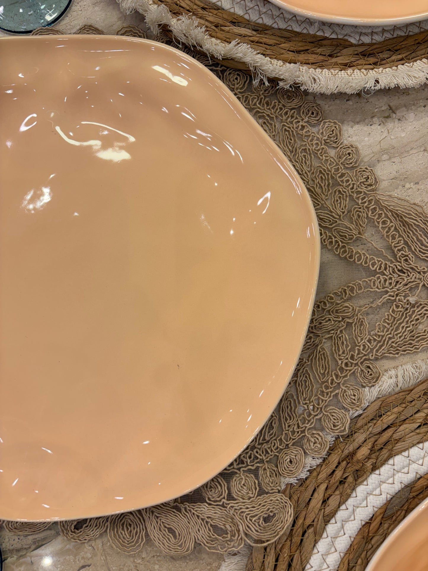 SHINY PEACH dinner set 26 pcs