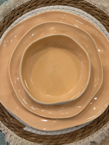 SHINY PEACH dinner set 26 pcs