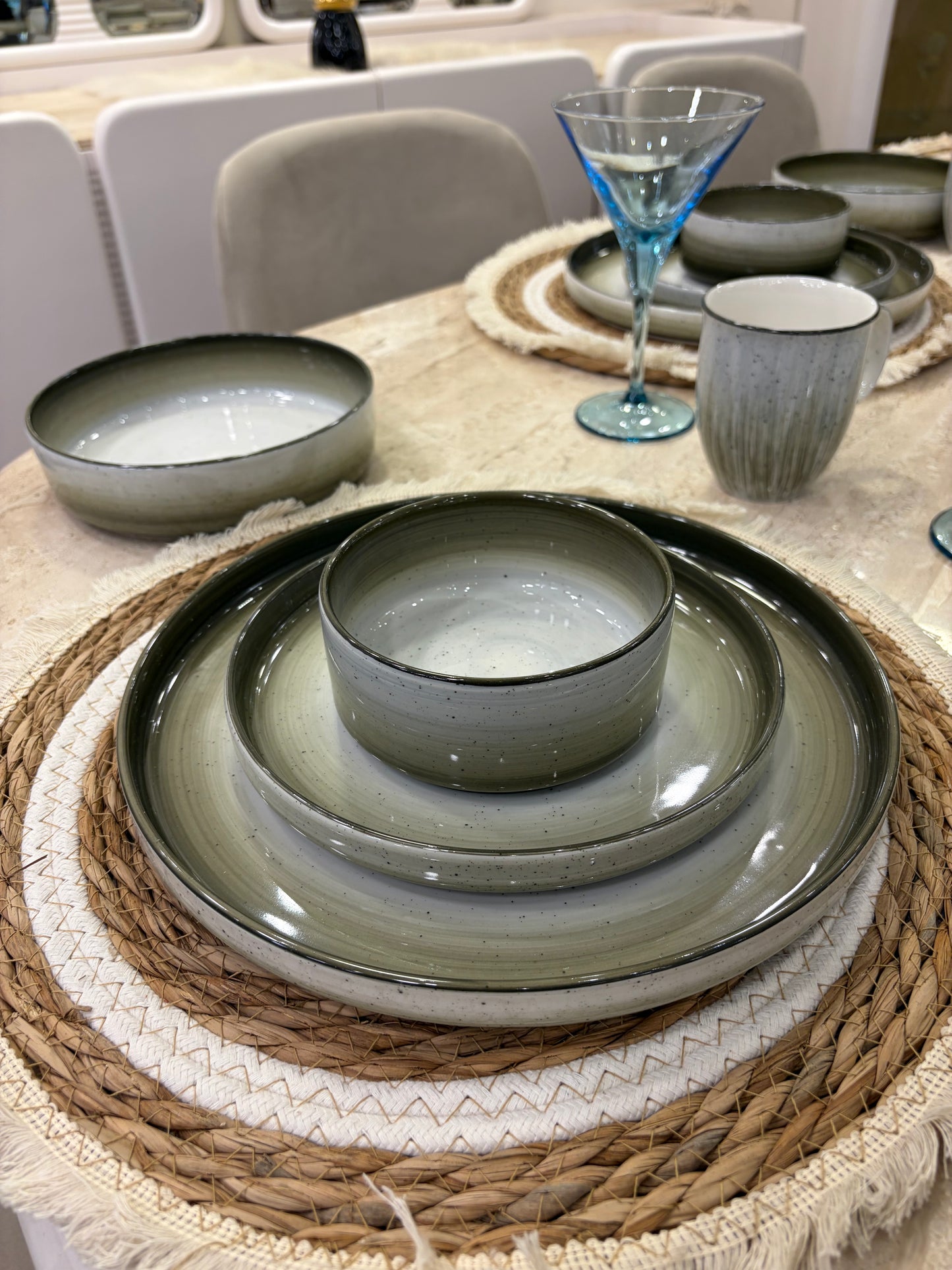 EARTH TONE dinner set 30 pcs