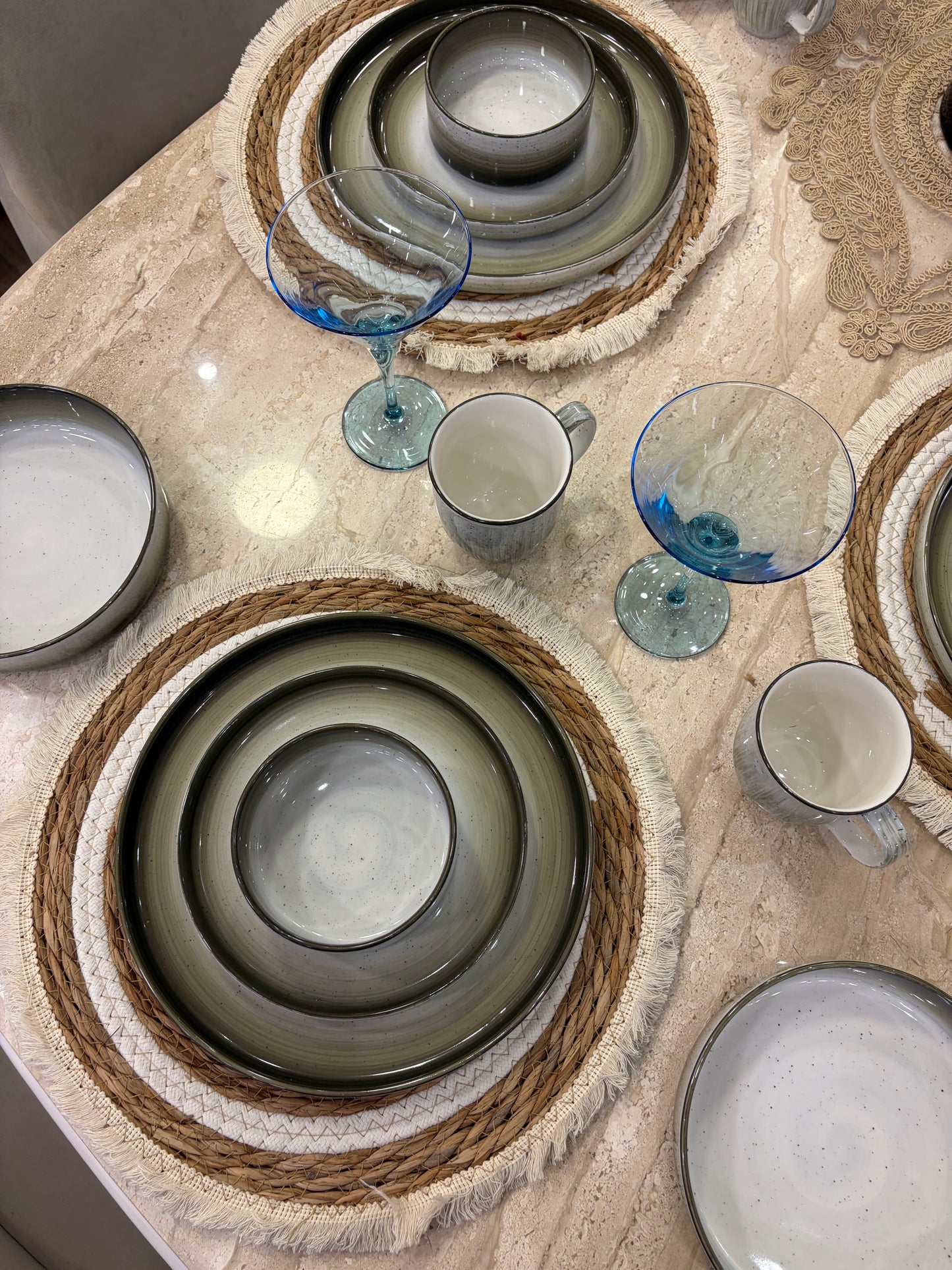 EARTH TONE dinner set 30 pcs