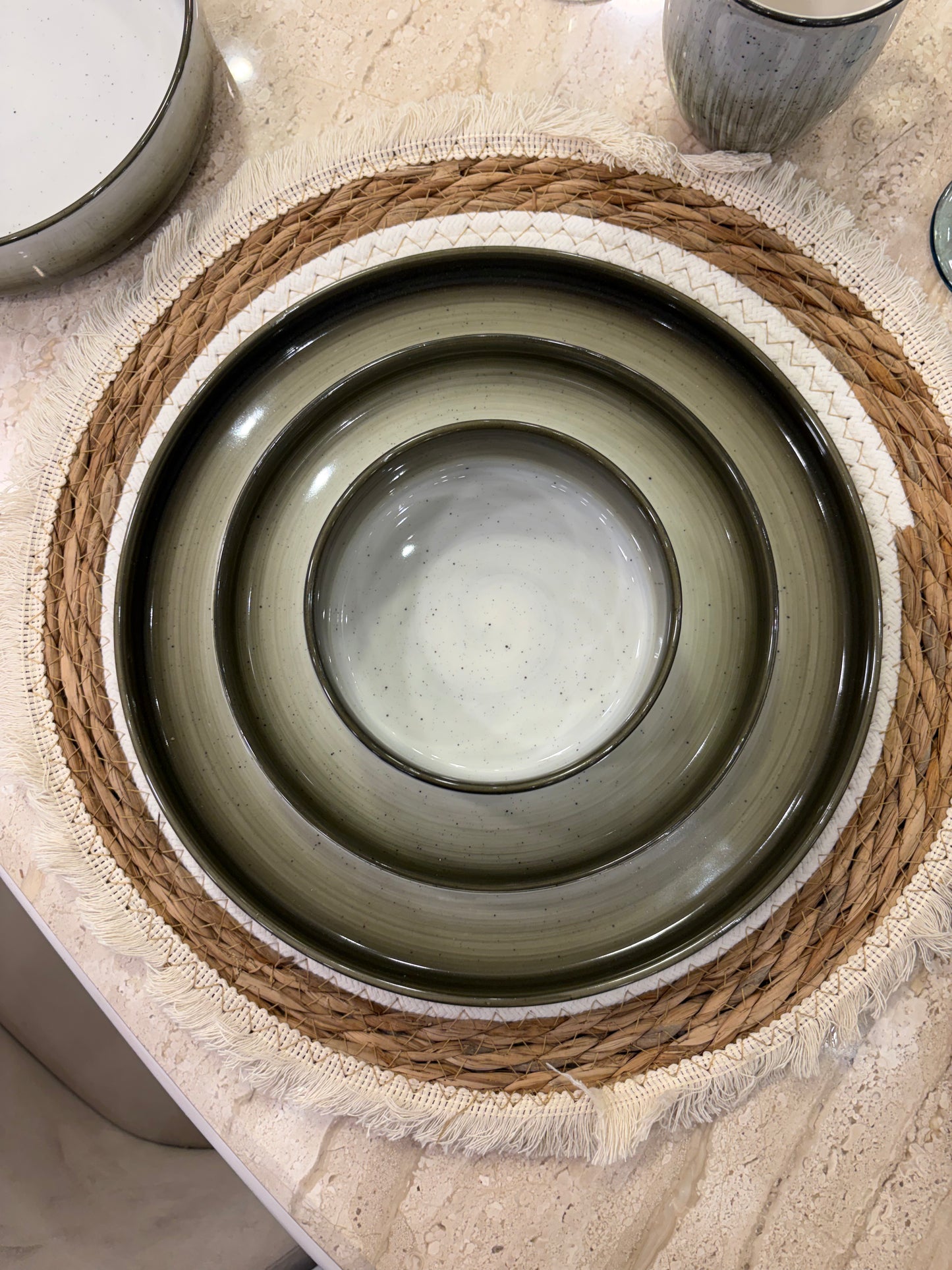 EARTH TONE dinner set 30 pcs