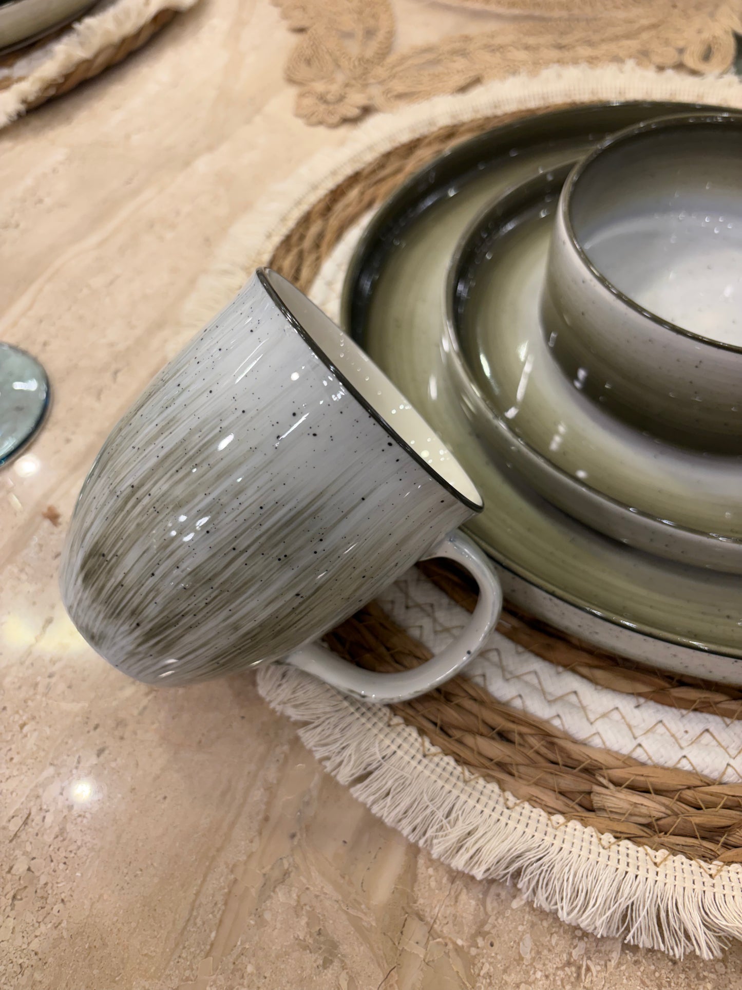 EARTH TONE dinner set 30 pcs