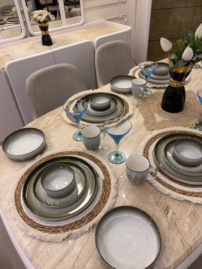 EARTH TONE dinner set 30 pcs