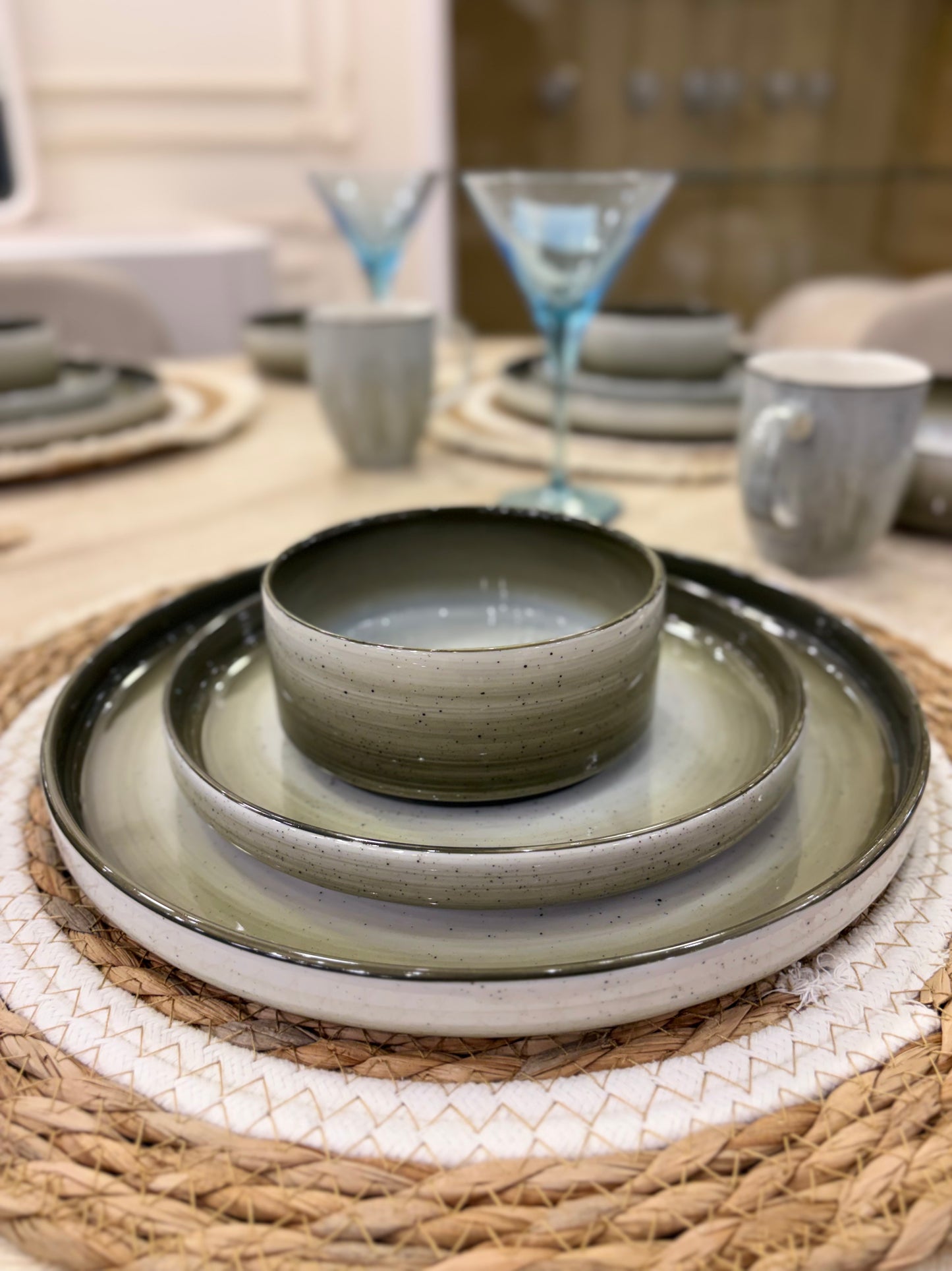 EARTH TONE dinner set 30 pcs