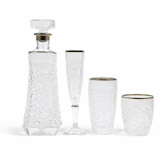 ELVINA (silver) Crystal Full Set