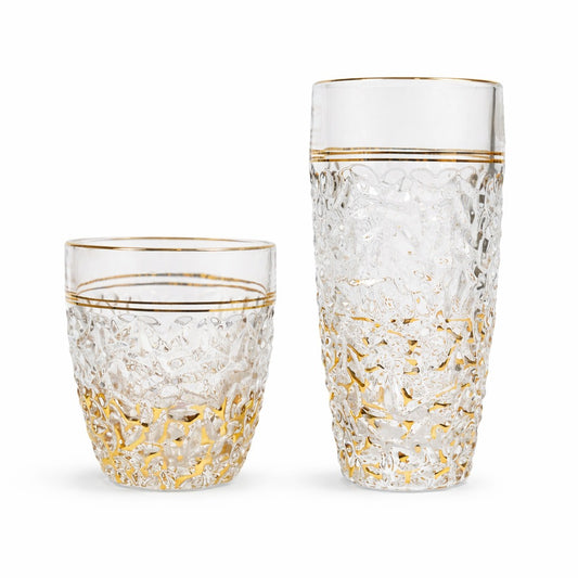 CHARLOTTE crystal cups set 12 pcs