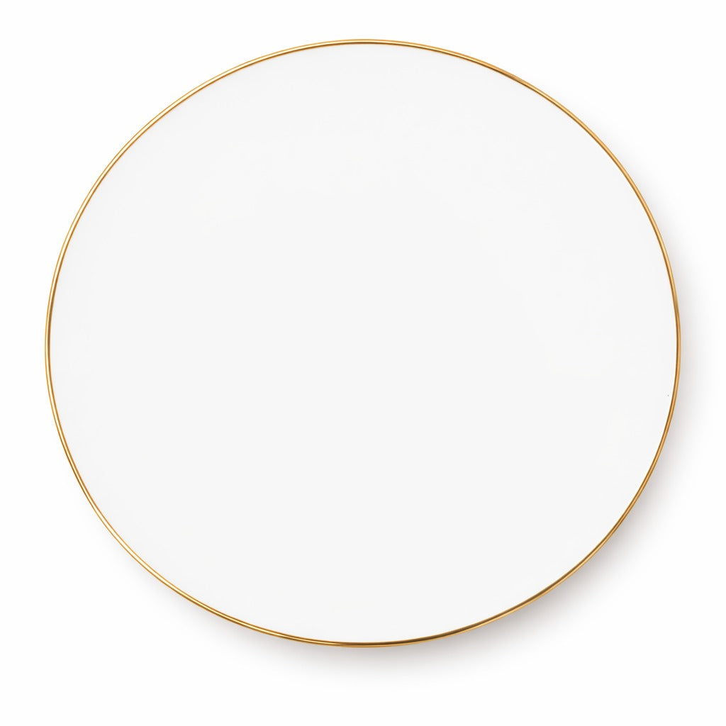 GOLD RIM dinner set 24 pcs