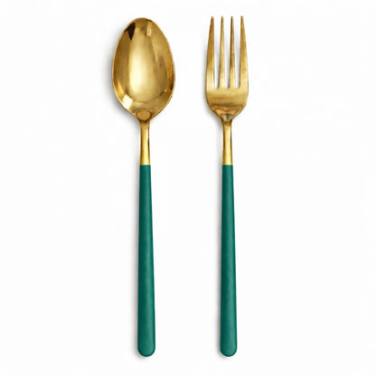 GREEN IMPERIAL cutlery set 24 pcs