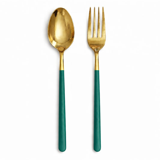 GREEN IMPERIAL cutlery set 24 pcs