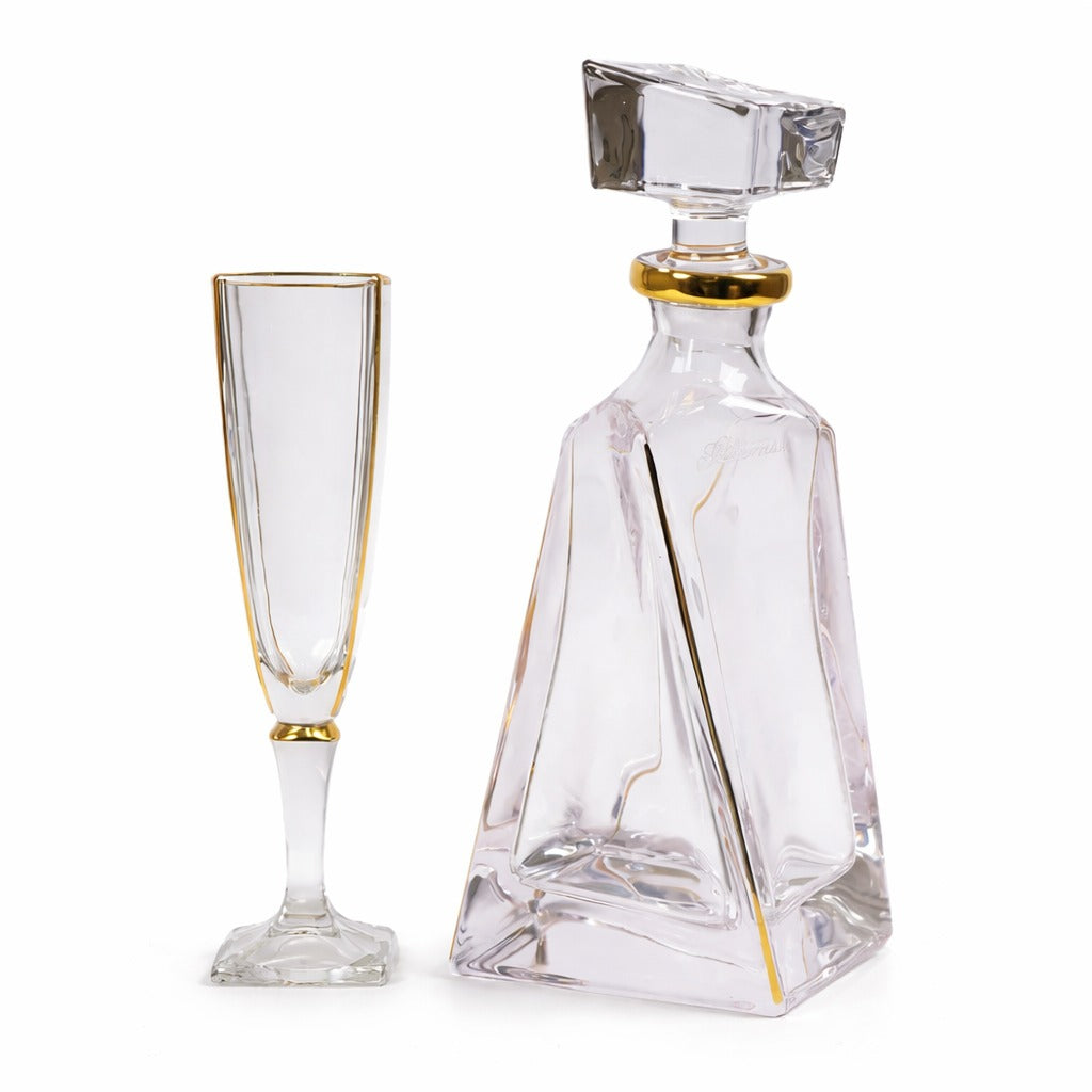 ADELIANA crystal liquor set 7 pcs