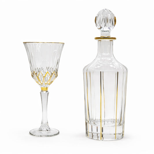 SOPHIA crystal liquor set 7 pcs