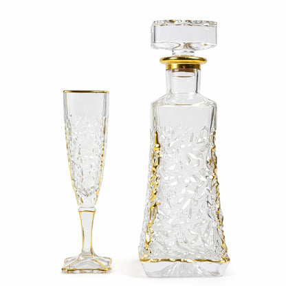 ELVIRA crystal liquor set 7 pcs
