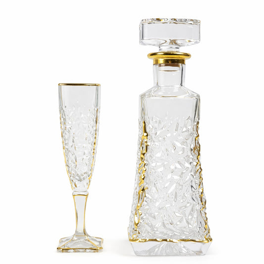ELVIRA crystal liquor set 7 pcs