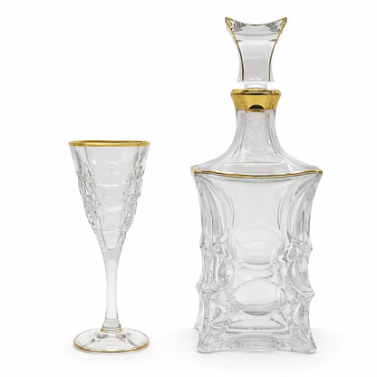 HELENA crystal liquor set 7 pcs