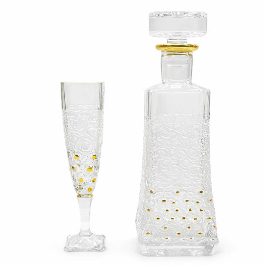 CATHERINA crystal liquor set 7 pcs